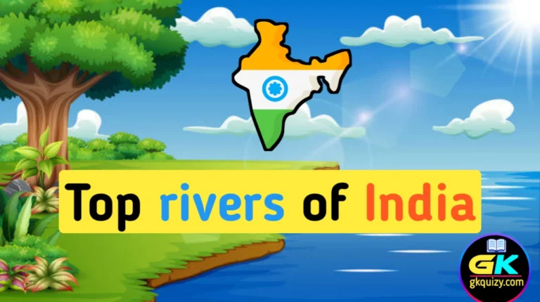 List of top famous rivers in india with their origin, length and end point